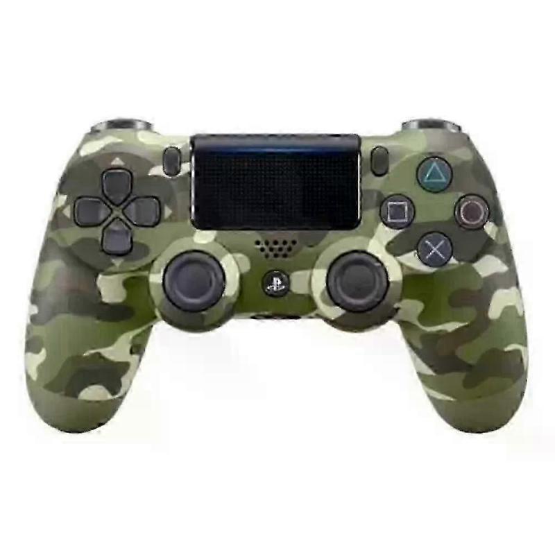 Wireless Controller for PlayStation 4 - Green Camouflage (Renewed)