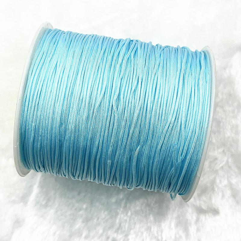 10Meters/lot 1.0mm Nylon Cord Thread Chinese Knot Macrame Cord Bracelet Braided String DIY Tassels Beading String Thread