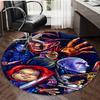 1pc Chucky1 Design Printed Area Round Carpet for Bedroom Living Room Home Decor Rugs Mat Non Slip Mat Rug for Bedside