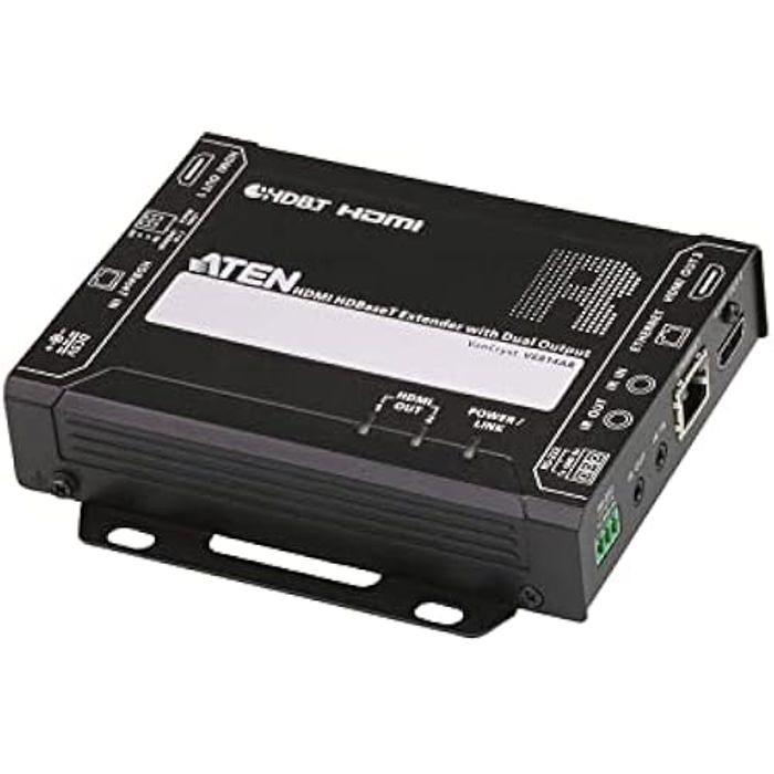 Extendeur HDMI - ATEN - VE814A - 4K jusqu'à 100m - HDBaseT - Plug-and-Play