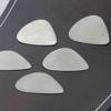 20Pcs Metal Guitar Pick Plectrums Bright Sounds Stainless Steel Guitar Pick for Electric Guitar Bass Ukulele Enduring