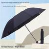 Automatic Compact UV-Blocking Sun and Rain Folding Umbrella - Large, Reinforced, Dual-Use for Students