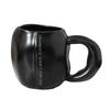 Nordic Matte Ceramic Mug Creative Hand-Squeezed Irregular Ceramic Cup Household Coffee Cup Breakfast Cup Milk Cup