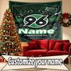 Individueller personalisierter Hannover 96 Fußball-Druck Wandteppich, Wandkunst Dekoration, Schlafzimmer, Studentenwohnheim, Wohnung, Wohnzimmer, Party-Hintergrund, Geschenk zum Geburtstag