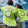 2025 Novo Ln4 Arquibancada'25 Camiseta Lando Norris Esportes Radicais Respirável Secagem Rápida Manga Curta Camiseta Masculina Moletom