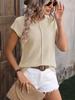 2024 Summer Women's Chunky Knit Round Neck Sweater - European & American Fashion