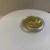 1PC Golden Angel Girl 7 Commemorative Medal Painted Emblem Relief Commemorative Medal Commemorative Coin