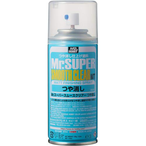 

GSI Creos г-н. Супергладкий прозрачный матовый спрей 170 мл Материал для отделки Hobby B530