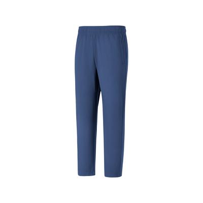 Casual Fashion Simple Versatile Knitted Sports Pants Men Bottoms Deep-Sea-Blue P225M091-0079