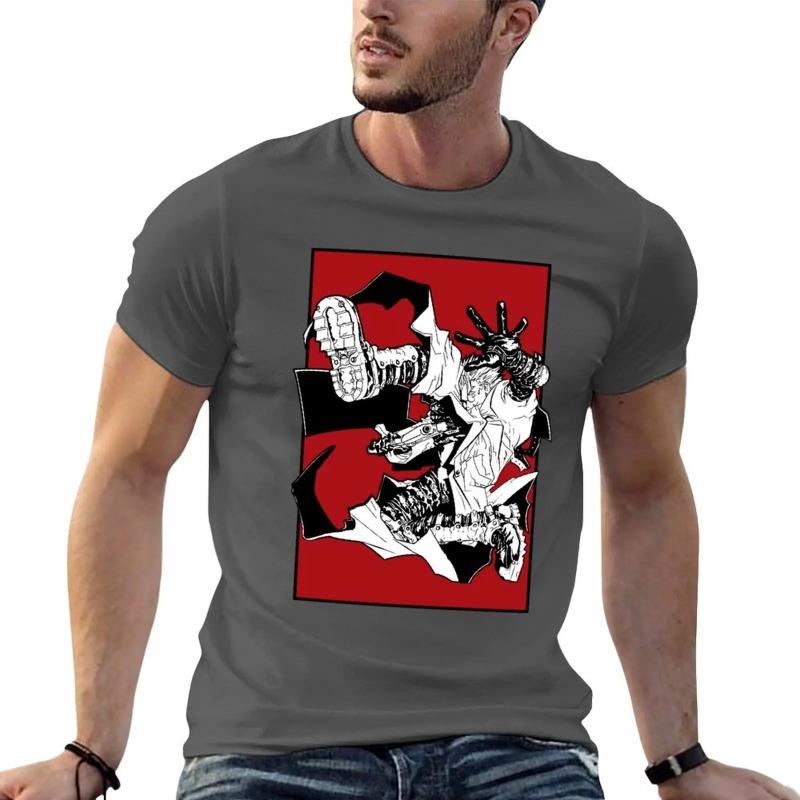 Trigun Vash T-Shirt für einen Jungen Niedliche Oberteile Übergrößen Oberteile Sweatshirts Herrenhemd