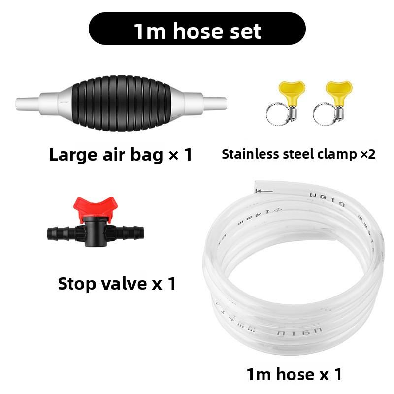 

Manual Suction Pipe Pumping 1/2/3m Universal Car Fuel Pump Hand Gas Oil Pump For Boat Liquid Petrol Pump Transfer Pump Kit