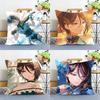 Yashio Rui Anime BanG D-Dream Pillow Case Fashion Square Pillowcase Bedroom Sofa Room Ins Decoration Leisure
