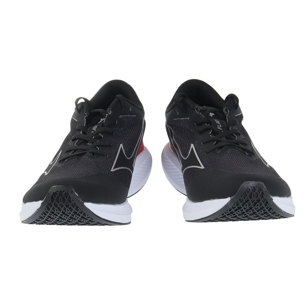 Mizuno Duel Flash Track and Field Shoes, Men's, Black/Silver/Red, Size 26.5 Cm, 2E