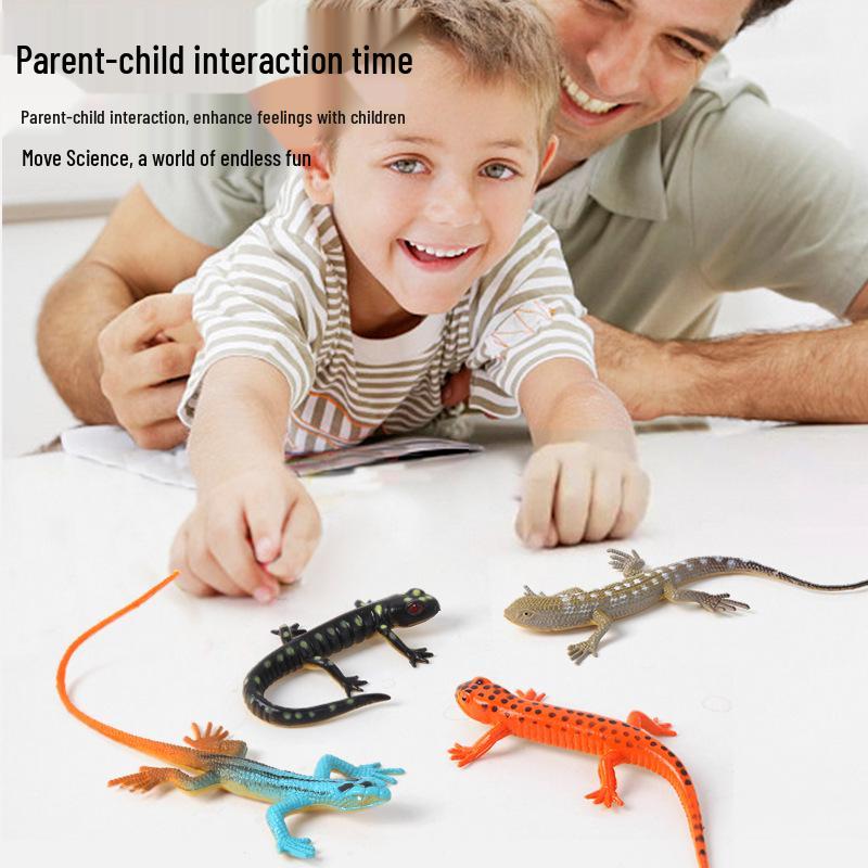 Cross-Border Chameleon & Gecko Toy: 20 Vibrant Colors