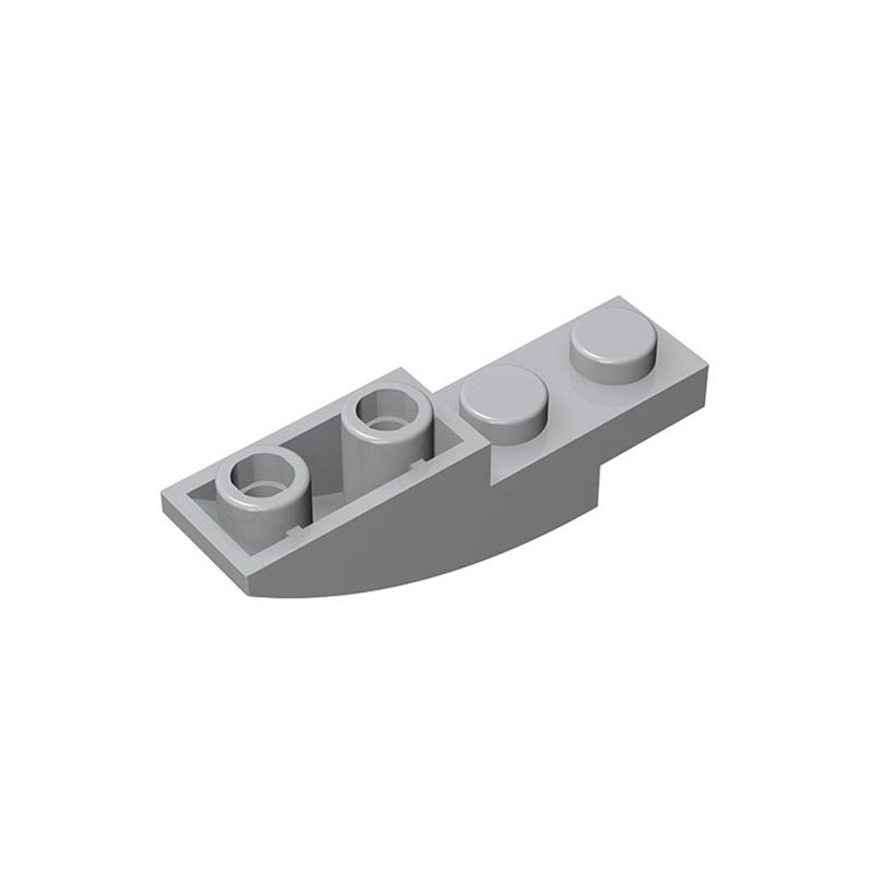 

MOC 10PCS 13547 Curved 4x1 Inverted Building Blocks Kit Reverse Slope Surface Brick Particle Educational DIY Playthings Birthday Presents