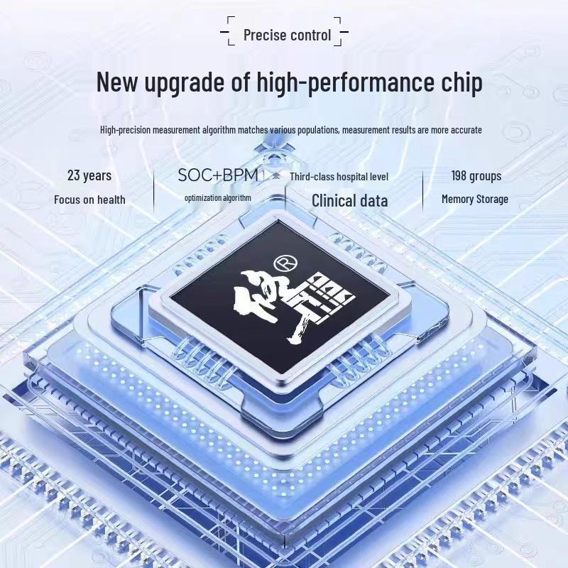 Accurate Rechargeable Arm-Type Blood Pressure Monitor for Home and Elderly Use