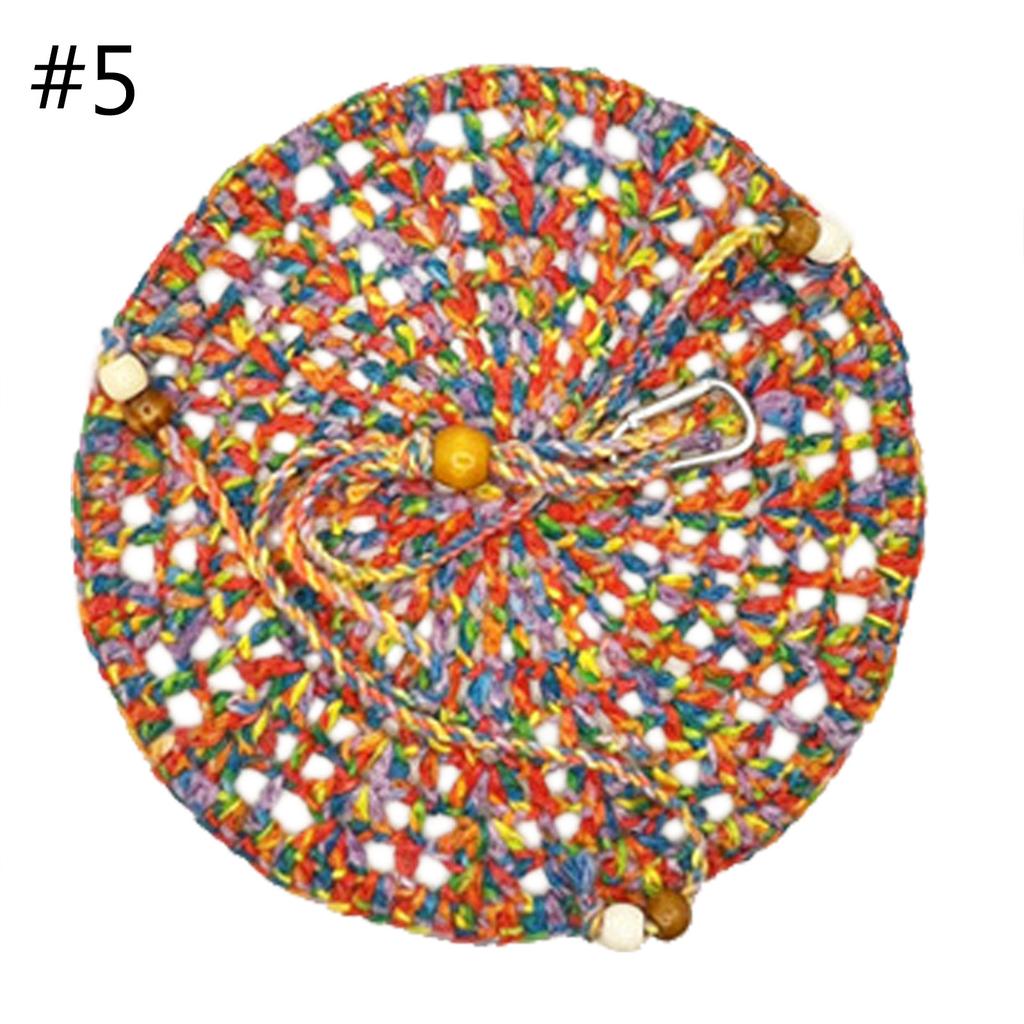 Reptiles Hammocks Swing Hanging Bed Round Lounger Adjustable Height for Bearded-Dragon Geckos Lizards Snake