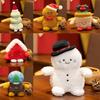 Christmas Snowman Plush Toy With Pp Cotton Filling For Holiday Decor And Gifts
