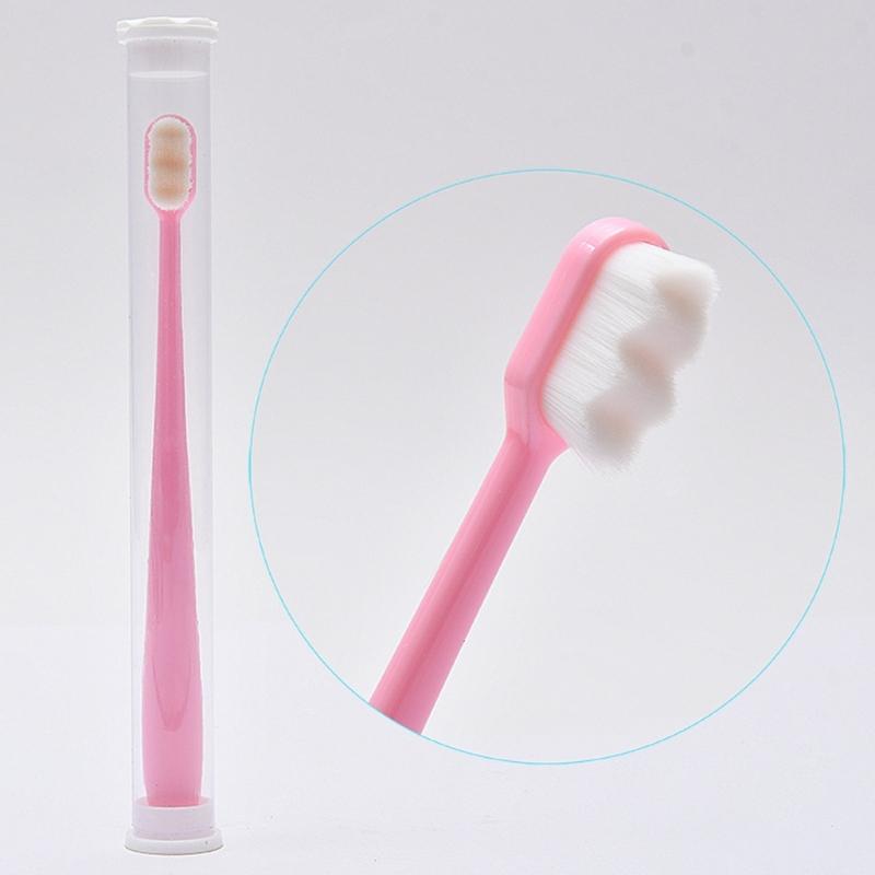 Soft Bristle Toothbrush Set For Gentle Mout Hygiene Suitable For Sensitive Teeth And Gums With Easy To Distinguish Color