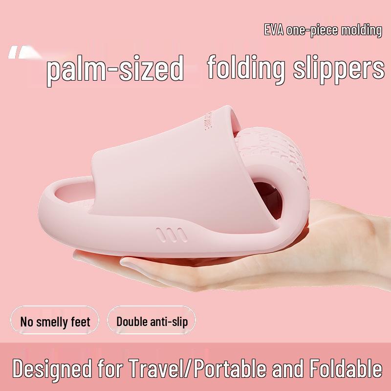 Összecsukható Csúszásmentes Papucsok Férfiaknak és Nőknek - Tökéletesek Utazáshoz, Otthonra vagy Fürdéshez