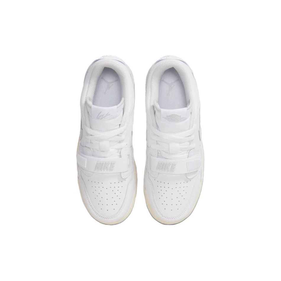 Air Jordan Legacy 312 Low GS Love Kids Sneakers White Sea-Grass Cool-Grey HJ3483-101
