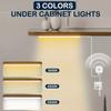 Motion Sensor Light LED Sensor night lights USB LED For Kitchen Cabinet Bedroom Wardrobe Indoor Lighting Long strip Night Light