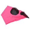 Horse Fly Mask Breathable Comfortable Soft Knitted Fabric Additional Fine Mesh Horse Face Mask Pink