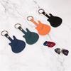 Multipurpose Guitar Pick Pouch Guitar Pick Holder Guitar Shape Pick Storage Bag Protective Pick Holder Case for Picks