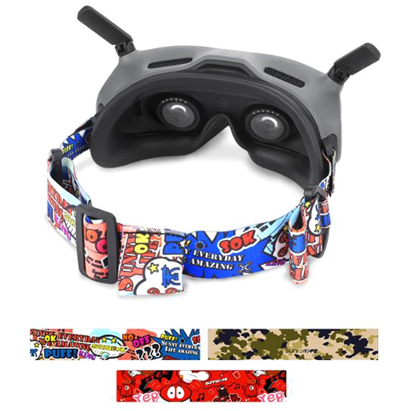 Head Strap For Dji Avata Goggles 2/Fpv Goggles V2 Head Strap Battery Storage Case Elite Strap Battery Holder Accessories