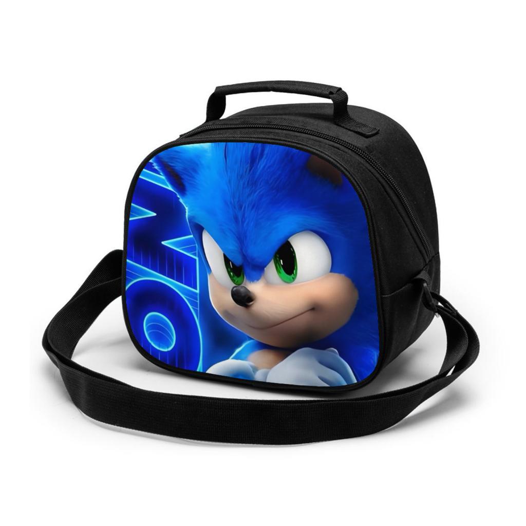 Picnic Bag Primary And Secondary School Students Outdoor Lunch Bag Storage Bag Cartoon Animation Lunch Box Bag