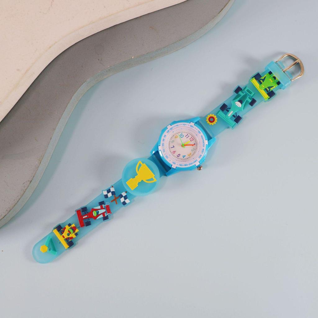 Cartoon Luminous Strap Children's Watch - Creative Birthday Gift for Elementary School Students