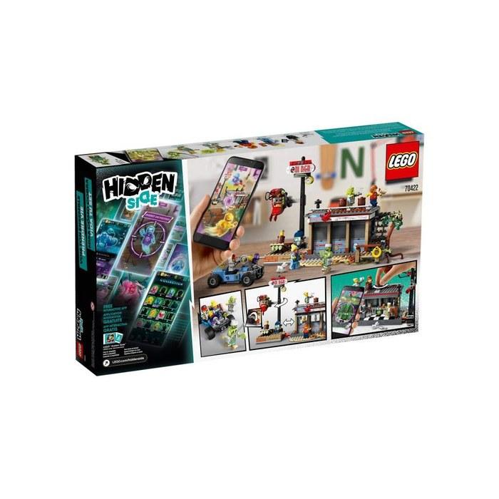 LEGO Hidden Side Ghostly Diner 70422 (19cm height, 32cm width, 10cm depth)