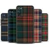 Schottisches Karomuster Warme Karomuster Hülle Für Samsung Galaxy S24 Ultra S21 S22 S23 Plus S20 FE S8 S9 S10 Note 10 20 Ultra Hülle