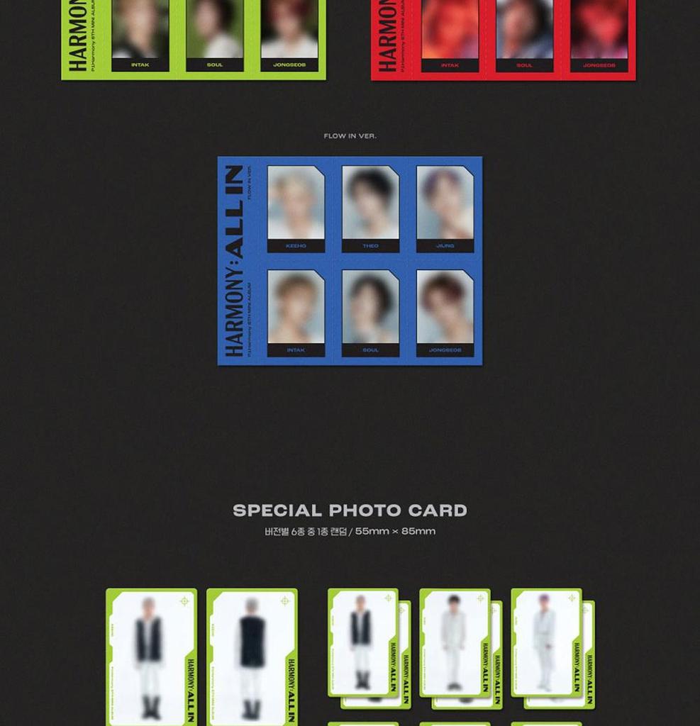 P1Harmony [HARMONY : ALL IN] 6th Mini Album