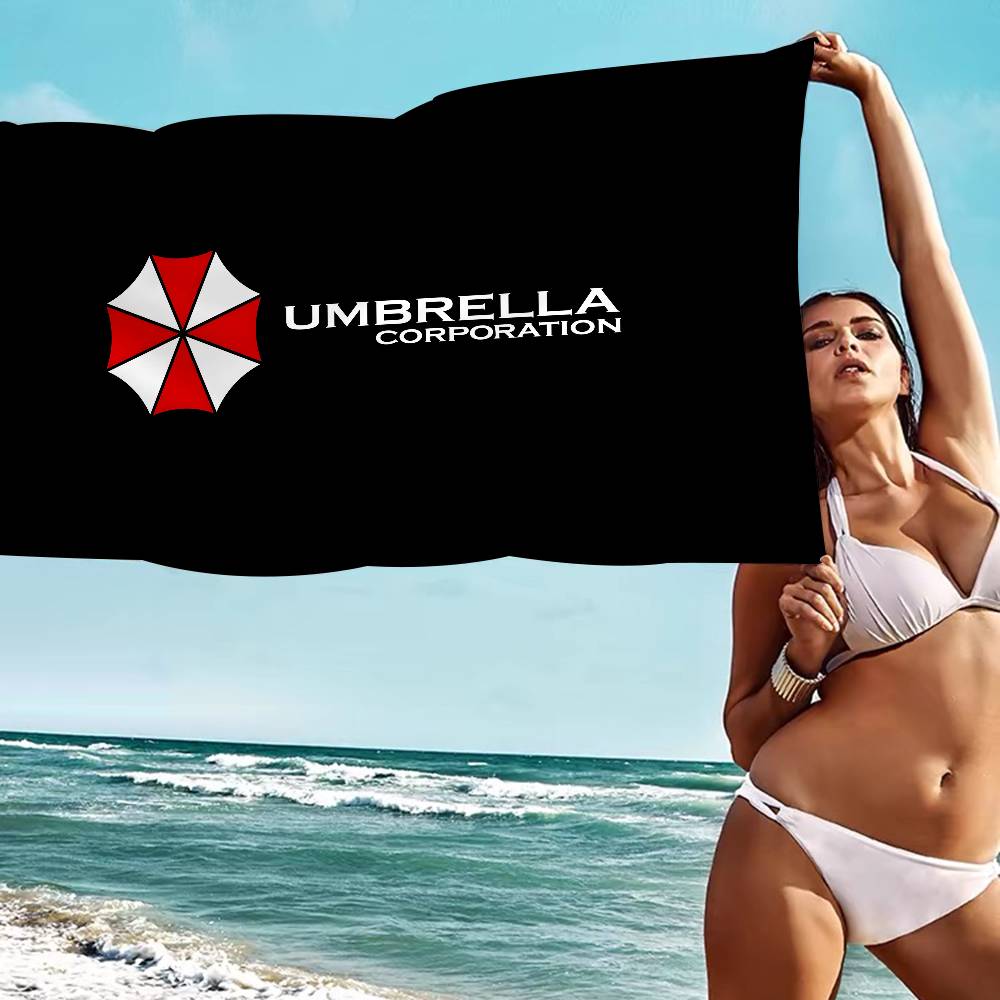 R-Resident Evil Games Microfiber Blanket Quick Drying Beach Towels Oversized Printing Super Absorbent Pool Towel Blanket