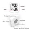 Digital LCD Thermometer Hygrometer, Mini Temperature Humidity Monitor for Home, Rooms and Vehicles