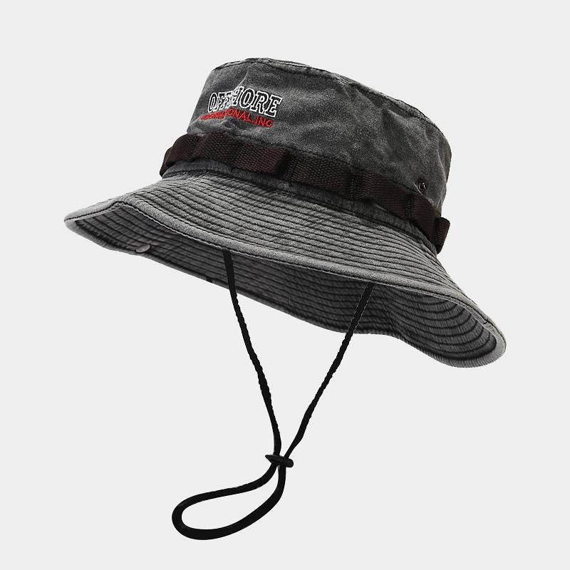 

Женская уличная шляпа от солнца из дышащего полиэстера для рыбалки с застежкой-фиксатором, защита от ультрафиолета, пляжная шляпа для рыбалки, походов и прогулок one size чёрный