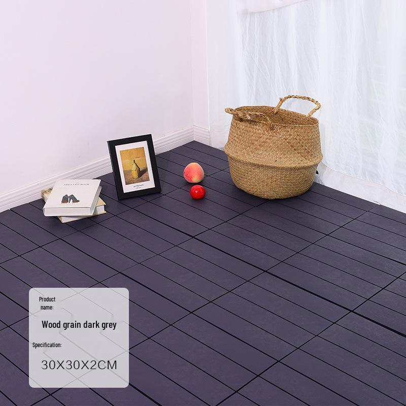 Экологически чистый антикоррозийный пластиковый деревянный пол для улицы и ванных комнат