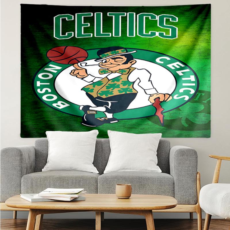 Boston Basketball Quick-Dry Tapestry Hanging for Bedroom,Livingroom, Playroom,Decor Art Room Wall Tapestry Holiday and Birthday Gifts