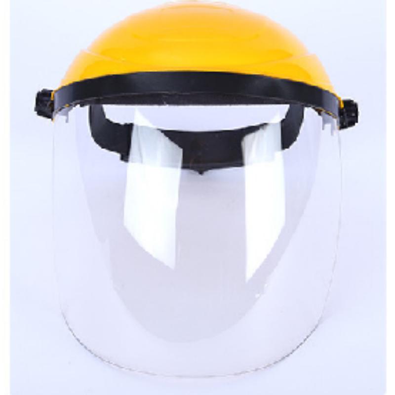 Heltäckande stöt- och dammtät säkerhetsansiktssköld