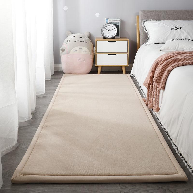 Thickened Fall Winter Anti-Slip Carpet For Living Room Tatami Crawling Bed Soft Floor Mat Plush Rug