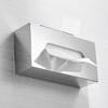 Paper Holder Stainless Steel Toilet Paper Tissue Pull Boxes Bath Room Desktop Srorage Organizers Phone Stand WC Paper WF-18031