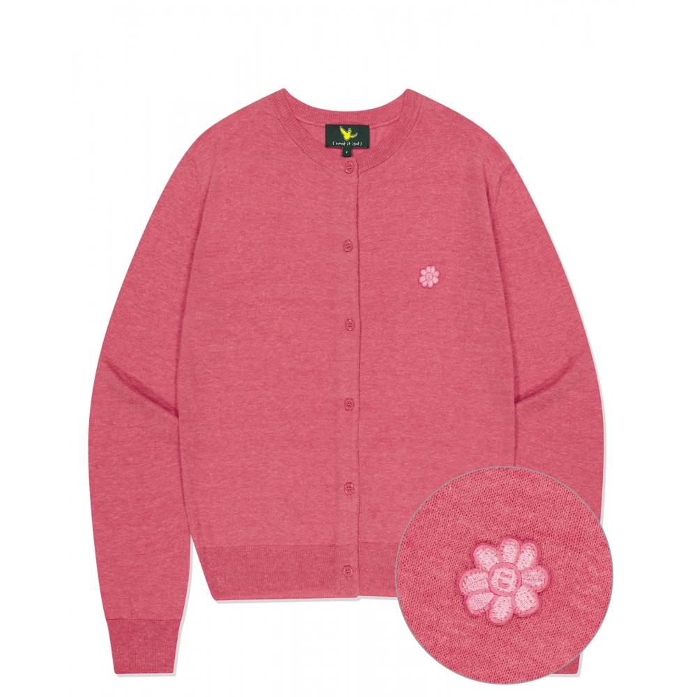 

WHATITISNT WMS Flory Cardigan Pink