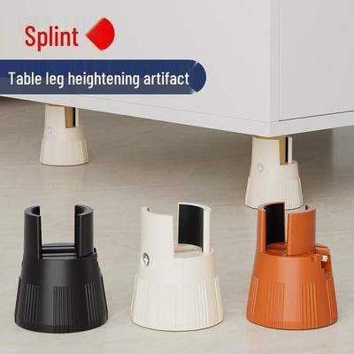 Adjustable Anti-Slip Furniture Riser Pads for Tables, Chairs, Sofas, and Coffee Tables - Moisture-proof Heightening Support Feet