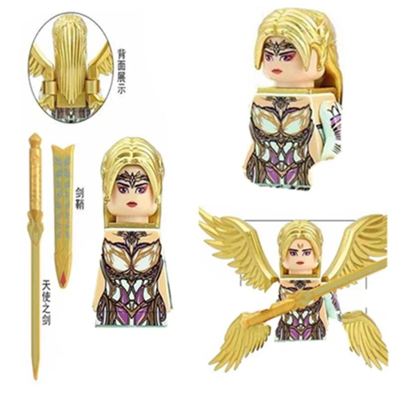 Anime Figure Mini Building Block Figurine, Sea God, Tang San Assassin Model, Children's Assembled Building Block Puzzle Toy Gift