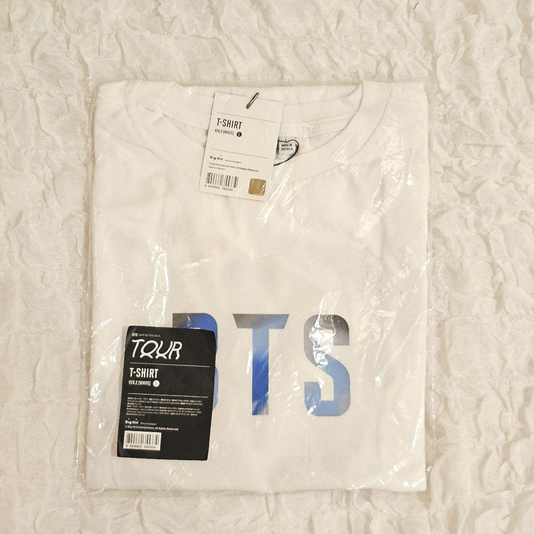 

[USED] North America Exclusive BTS MOTS TOUR VER.2 T-shirt White L