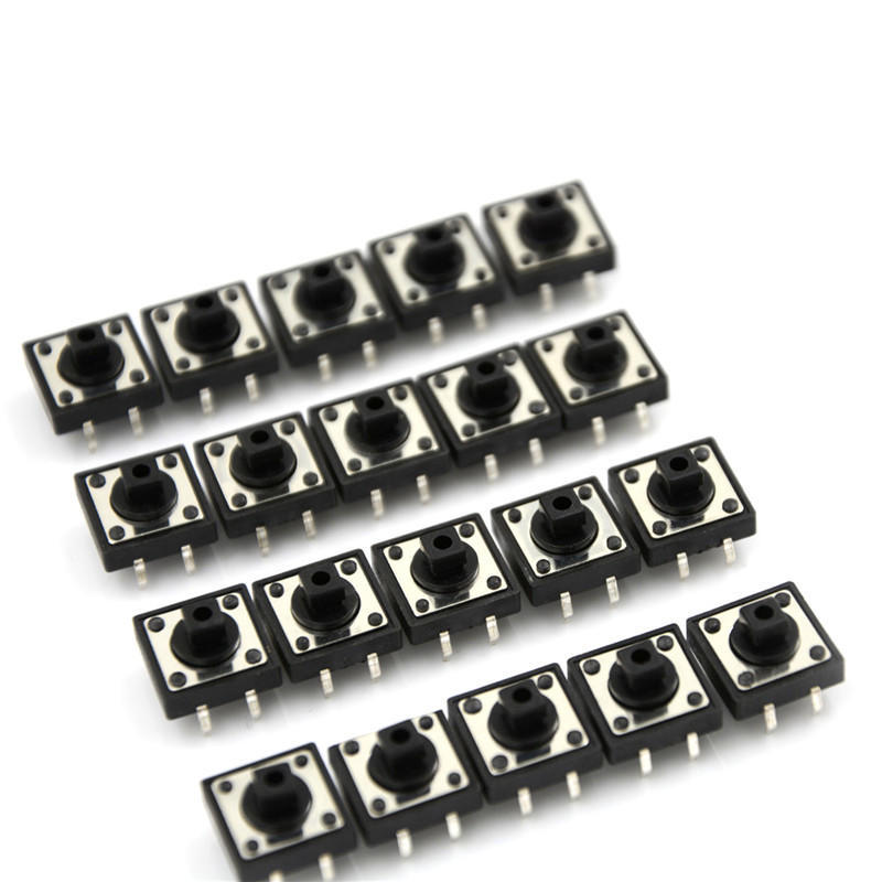 20Pcs Tc-1212T 12X12X7.3 Mm Tact Tactile Push Button Momentary Pcb Switch