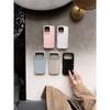 Niche Solid Color Leather Double-row Diamond-encrusted, Suitable for Apple 16promax Mobile Phone Case 17 New Iphone14 Personalized 15pro Women's 13
