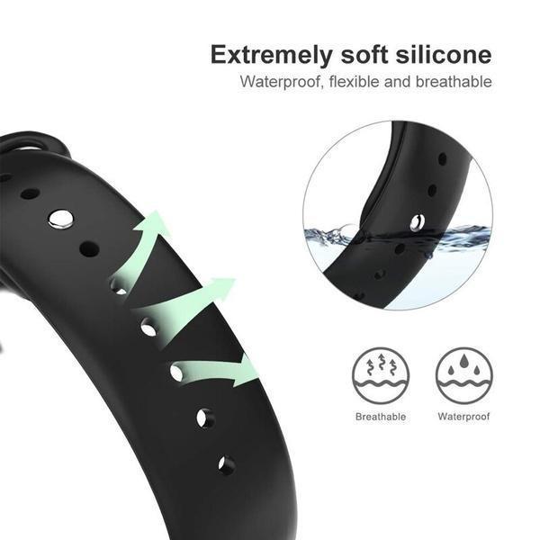 Pulseira esportiva de silicone de 20 mm / 22 mm para Samsung Galaxy Watch 4 5 6 40 mm 44 mm 6 Classic 43 mm / 47 mm 5 LTE 44 mm 5 Pro 45 mm 4 Classic 42 mm 46 mm 3 41/45 mm