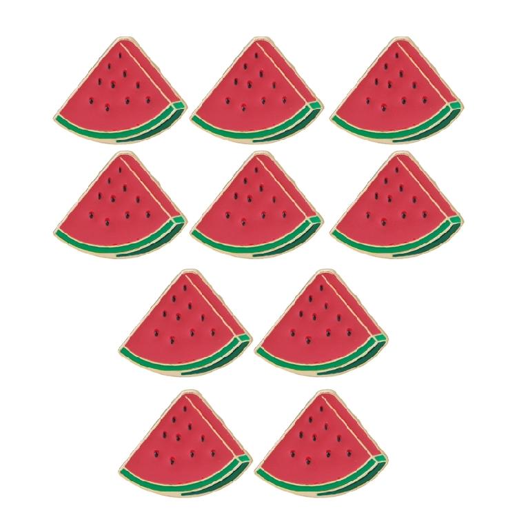 Fruit Watermelon Pin Alloy Brooch Multifuntional Accessory Cartoon Pin Watermelon Brooch Present for Fashion Enthusiasts